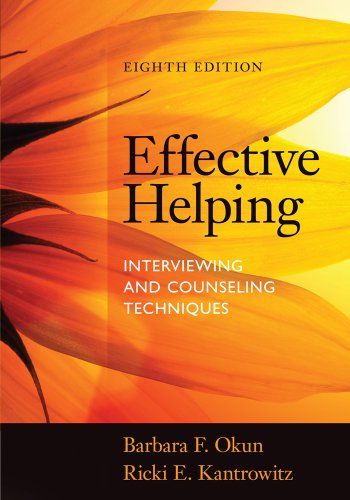 effective helping interviewing and counseling techniques