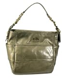 51iB0ecWyvL. SL160  Coach Tribeca Antique Gold Patent Leather Handbag   14121