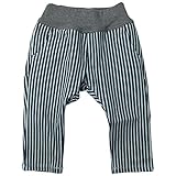 《H28年秋冬物》KICKY VILLAGE(キキイ ビレッジ) デニムニットウエスト切替長丈パンツ 90cm/ヒッコリー NO.KV-15421