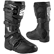 Answer Racing Podium Men's Off-Road/Dirt Bike Motorcycle Boots w/ Free B&F Heart Sticker Bundle - Black
