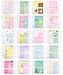 SCStyle 30 Cute Kawaii Lovely Colorful Design Writing Stationery Paper Letter Set with 15 Envelope (G88)