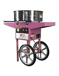 Buy 1100w Electric Cotton Candy Floss Machine Maker Cart Pink Body Color