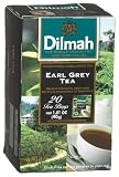 Dilmah Earl Grey Tea, Traditional Unblended Tea, 20-Count Individually Foil Wrapped Teabags (Pack of 6)