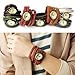YesurpriseWeave Fashion Rivet Weave Wrap Around Leather Retro Bracelet Woman Wrist Watch Gift Brown