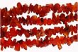 36 inch Endless Chip Necklace (approx. 8mm) - Carnelian