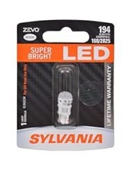 Automotive Parts and Accessories: SYLVANIA ZEVO 194 T10 W5W White LED Bulb (Pack of 1) - SYLVANIA