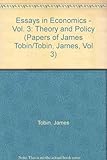 Essays in economics : theory and policy