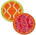 2 Assorted: Madison's Garden Eco Bamboo Salad Plate