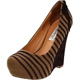 Naughty Monkey Womens Tight Rope Wedge Pump