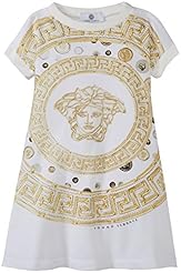 Toddler General Print Short Sleeves  Dress