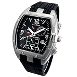 [サンドス]SANDOZ FERNANDO ALONSO フェルナンドアロンソ MEN CHRONO クロノグラフ メンズ ステンレスベルト タイヤ風ベルト ブラック 81257-45[並行輸入品]