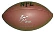 New York Giants Rueben Randle Autographed NFL Wilson Composite Football Featuring "Go Giants" Inscription! Proof Photo