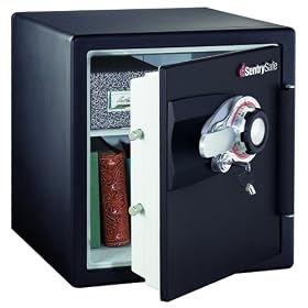 SentrySafe DS3410 Black Fire-Safe 1.2-Cubic Foot Combination Safe