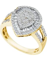 0.78CTW DIAMOND FASHION RING
