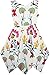 Sunny Fashion Girls Dress Flower Print Hanky Hem Princess Size 7-14