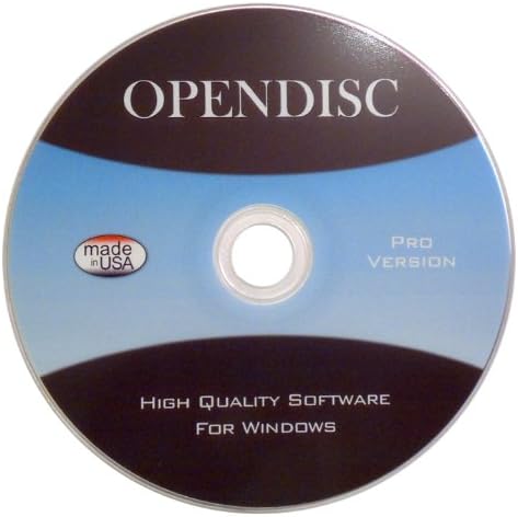 Open Disc - High Quality Software for Windows 2012 version