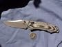Benchmade 950 Rift Osborne Design Knife Satin Blade (Grey/ Black handle)
