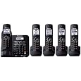 Panasonic Kx-tg6645b Dect 6.0 Cordless Phone With Answering System, Black, 5
