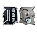 Detroit Tigers Pewter English D Belt Buckle