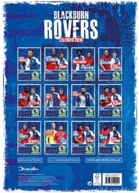 Blackburn Rovers 2016 Football Calendar