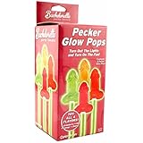 Glowstick Penis Suckers - For Bachelorette Parties