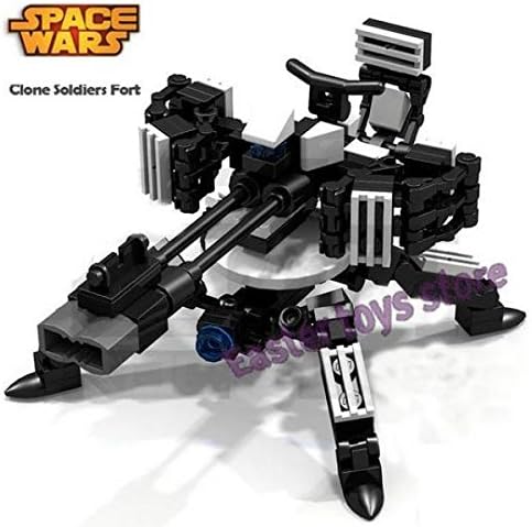 Star Wars Umbaran Mobile Heavy Cannon/ White Solider Clone Trooper/ Yoda / Trooper Captai/Clone Commande Minifigures toys (Without original box)