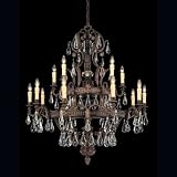 Savoy House LArt du Luminaire Moroccan Bronze Fifteen-Light Chandelier