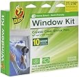 Duck Brand 281506 Indoor 10-Window Shrink Film Insulator Kit, 62-Inch x 420-Inch