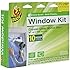 Duck Brand 281506 Indoor 10-Window Shrink Film Insulator Kit, 62-Inch x 420-Inch