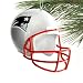New England Patriots NFL Resin Mini Helmet Ornament