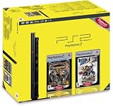 Revue Sony Computer  / Console Playstation 2 + Sly Racoon 3 + Ratchet Gladiator Platinum