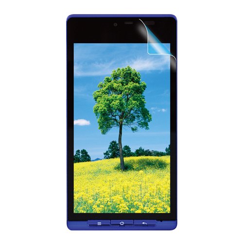 【AR画面保護フィルム】 docomo  AQUOS PHONE SH-01D専用 画面の美しさを損なわないフィルム　※ホコリ取りシート付