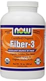 Now Foods Organic Fiber-3, 1-Pound