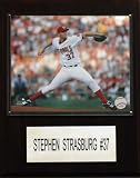 MLB Stephen Strasburg Washington Nationals Player Plaque