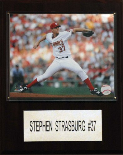 MLB Stephen Strasburg Washington Nationals Player Plaque