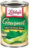 Libbys Gourmet Italian Cut Green Beans, 14.5 oz. Cans (Pack of 12)
