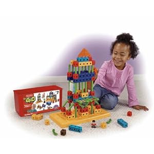 Fisher-price Trio Building Set With Storage