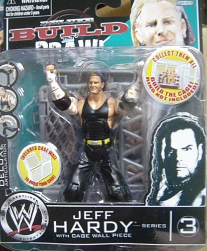 Childrens Toyshop  Toys : WWE DELUXE BUILD AND BRAWL SERIES 3 JEFF HARDY