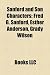 Sanford and Son Characters: Fred G. Sanford, Esther Anderson, Grady Wilson