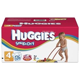 Huggies Baby-Shaped Diapers with Gigglastic Waistband, Disney