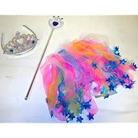Princess Tiara, Wand, and Tutu Party Favor Kit