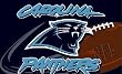 Carolina Panthers Tufted Floor Rug - NFL Football Fan Shop Sports Team Merchandise