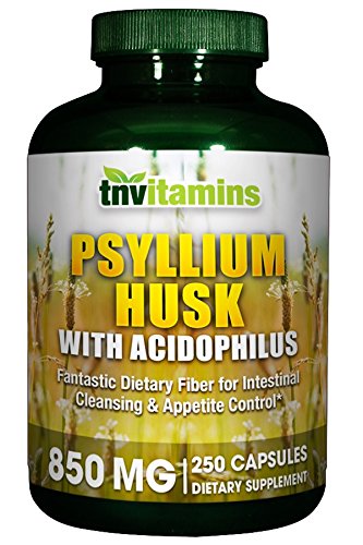 Psyllium Husk 1000 Mg Capsules - 250 Capsules Psyllium Husk 1000 Mg Capsules - 250 Capsules