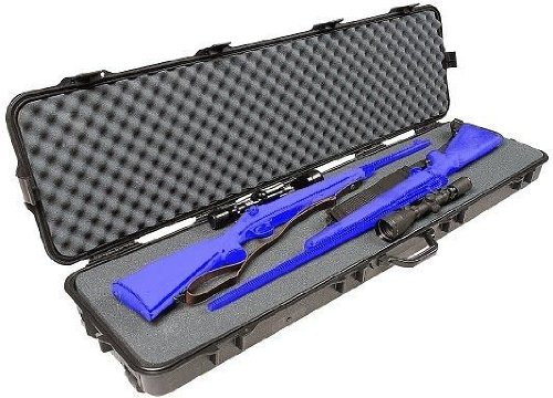 Plano Double Scoped Rifle Case w/Wheels