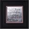 Einstein's Quotes B Framed Art - 15x15"