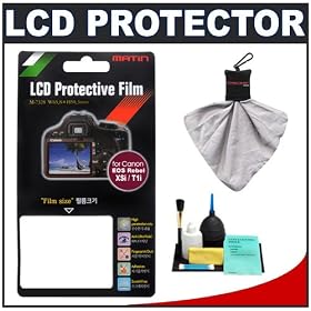Matin Heavy-Duty LCD Monitor Protective Film + Accessory Kit for Canon Rebel XSi and T1i... by 