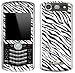 Zebra Print Pattern Skin for Blackberry Pearl 8120 and 8130