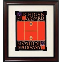 Michigan vs. Harvard 1929 Framed Art