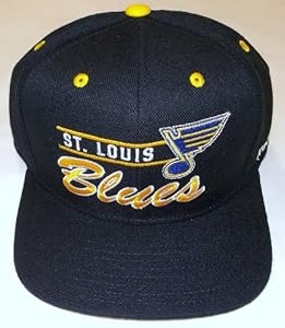 NHL St. Louis Blues Snapback Retro Reebok Hat - Osfa -NF91Z