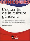 Revue Gualino éditeur  / L'essentiel de la culture générale : Les 20 thèmes incontournables des épreuves de culture générale